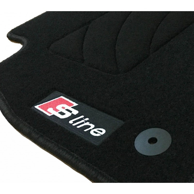 Floor mats for AUDI A4 B9 S-LINE