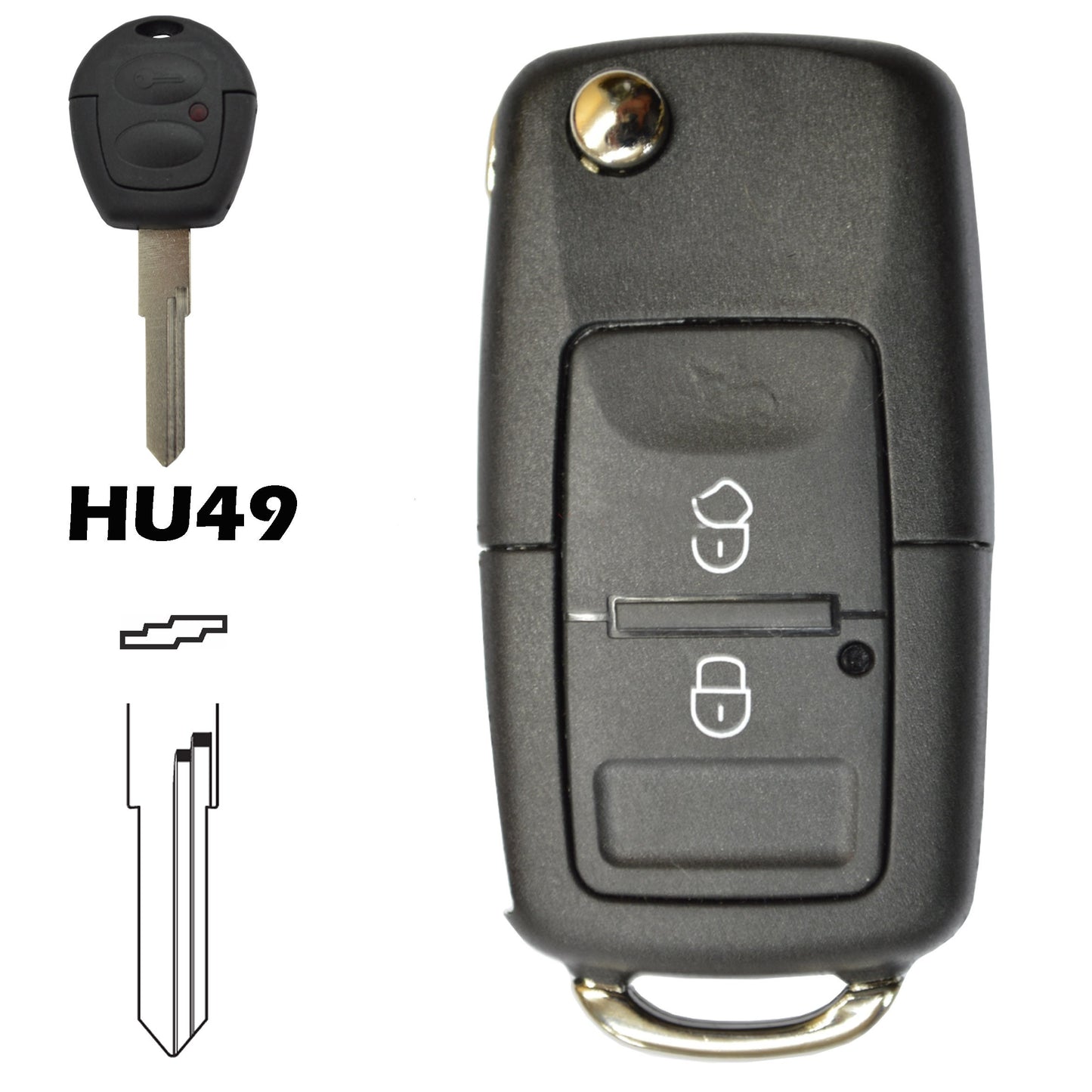 Conversion kit for VAG HU49 Retractable key